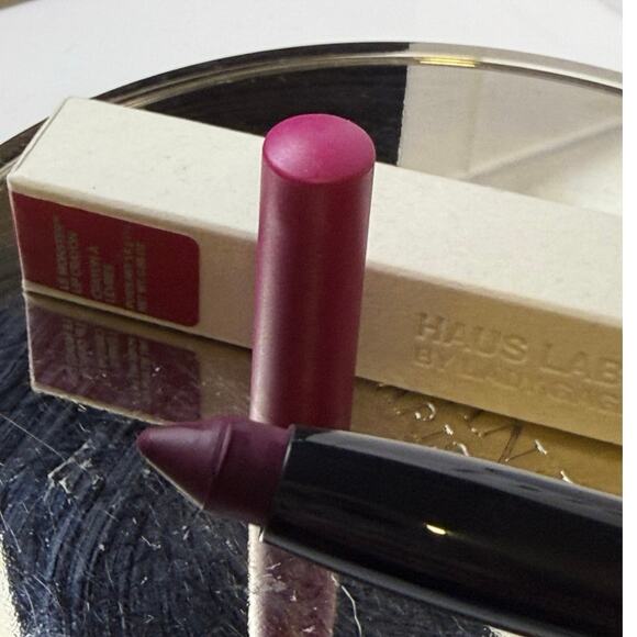 Haus Labs by Lady Gaga Le Monster Lip Crayon -BERRY MATTE  - NEW - Picture 1 of 5